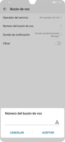 Introduce 22177 y pulsa ACEPTAR.