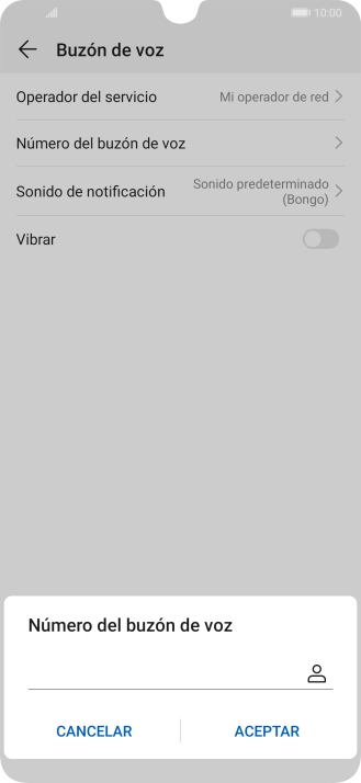 Introduce 22177 y pulsa ACEPTAR.