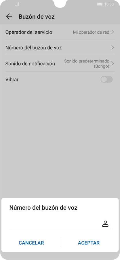 Introduce 22177 y pulsa ACEPTAR.