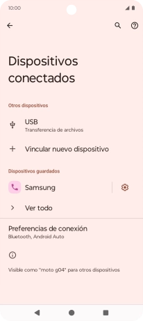 Pulsa la tecla de inicio para terminar y regresar a la pantalla de inicio.