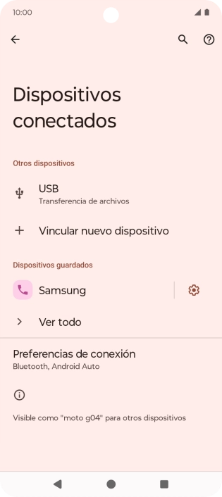 Pulsa la tecla de inicio para terminar y regresar a la pantalla de inicio.