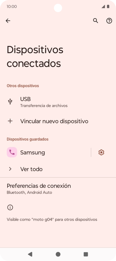 Pulsa la tecla de inicio para terminar y regresar a la pantalla de inicio.