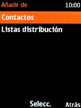 Selecciona Contactos.