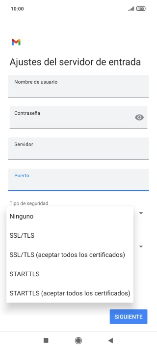 Pulsa Ninguno.