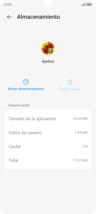 Desliza el dedo hacia arriba desde la parte inferior de la pantalla para terminar y volver a la pantalla de inicio.