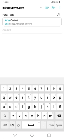 Pulsa el contacto deseado.
