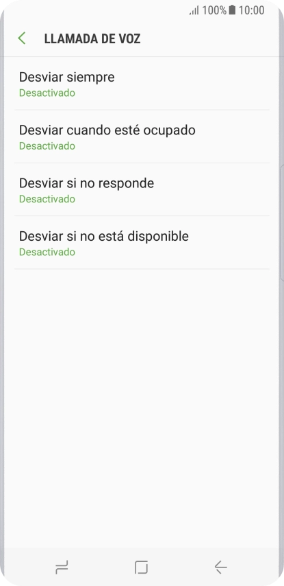 Pulsa la tecla de inicio para terminar y regresar a la pantalla de inicio.