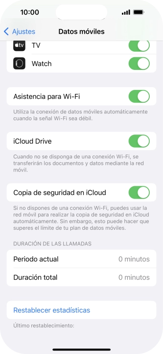 Pulsa el indicador junto a 