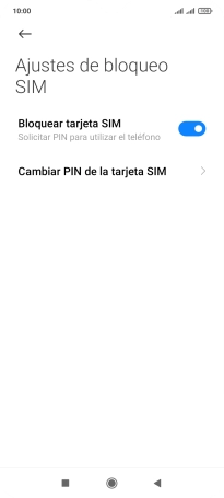 Pulsa el indicador junto a 