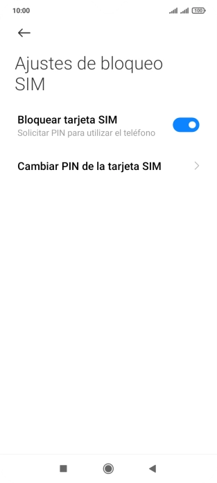 Pulsa el indicador junto a 
