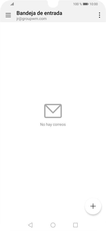 Desliza el dedo hacia la derecha desde la parte izquierda de la pantalla.