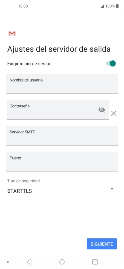 Pulsa el indicador junto a 