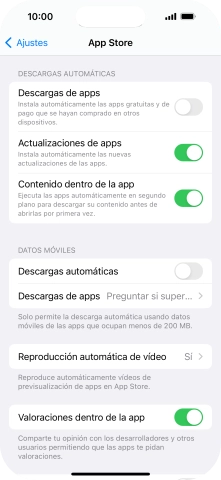 Pulsa el indicador junto a 
