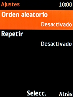 Selecciona Orden aleatorio.