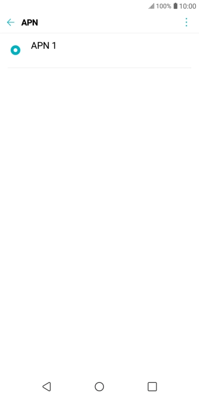 Pulsa el icono de menú.