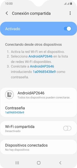 Pulsa la tecla de inicio para terminar y regresar a la pantalla de inicio.