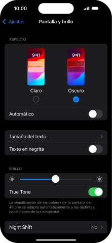 Pulsa el indicador junto a 