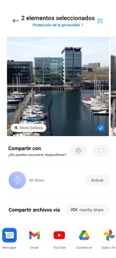 Pulsa Guardar en Drive.