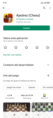 Pulsa la tecla de inicio para terminar y regresar a la pantalla de inicio.