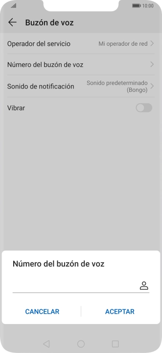 Introduce 22177 y pulsa ACEPTAR.