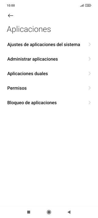 Pulsa Administrar aplicaciones.