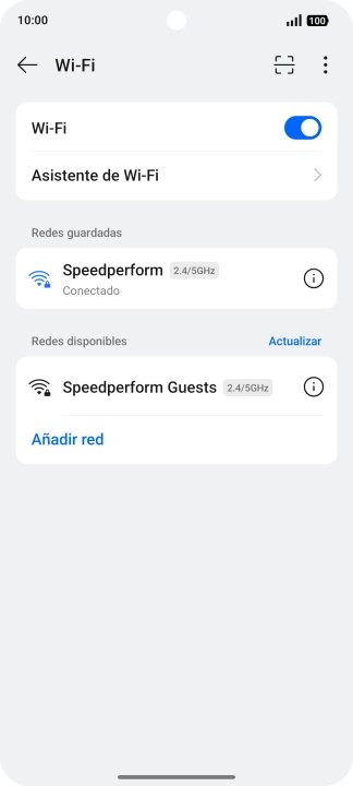 Desliza el dedo hacia arriba desde la parte inferior de la pantalla para terminar y volver a la pantalla de inicio.