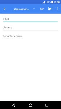 Pulsa en el campo de búsqueda e introduce las primeras letras del nombre del destinatario deseado.