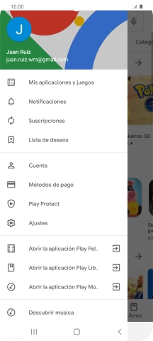 Pulsa Mis aplicaciones y juegos.
