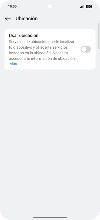 Pulsa el indicador bajo 