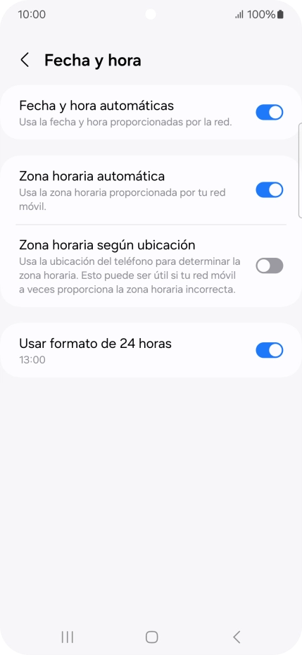 Pulsa la tecla de inicio para terminar y regresar a la pantalla de inicio.