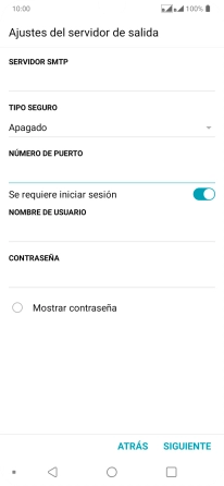 Pulsa el indicador junto a 