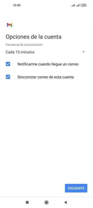 Pulsa la lista desplegable bajo 