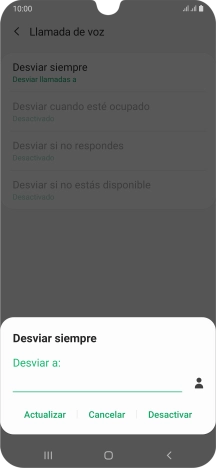 Pulsa Desactivar.