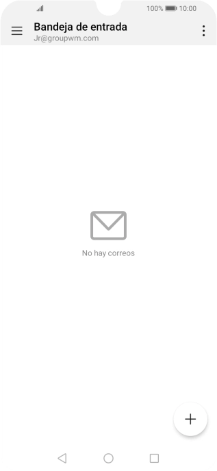 Desliza el dedo hacia la derecha desde la parte izquierda de la pantalla.