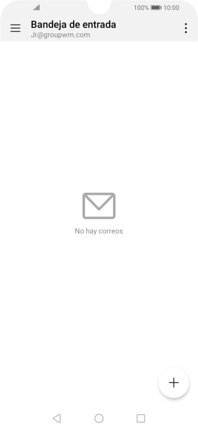 Desliza el dedo hacia la derecha desde la parte izquierda de la pantalla.