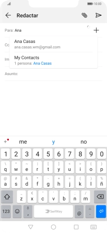 Pulsa el contacto deseado.
