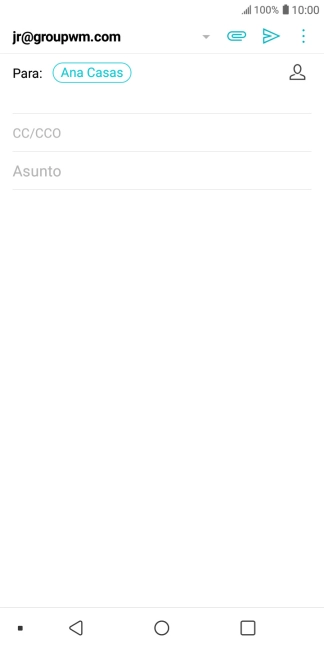 Pulsa Asunto e introduce el asunto deseado.