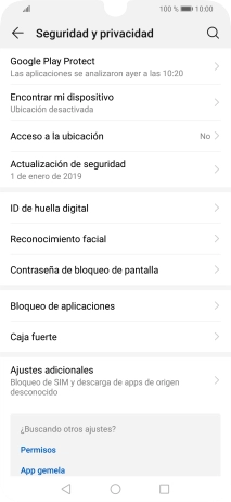 Pulsa Acceso a la ubicación.