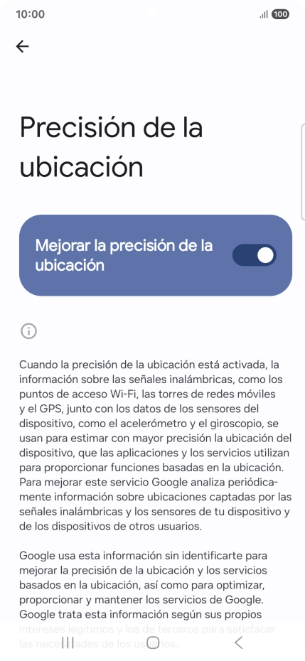 Si pulsas el indicador junto a 