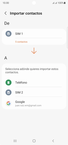 Pulsa Teléfono.