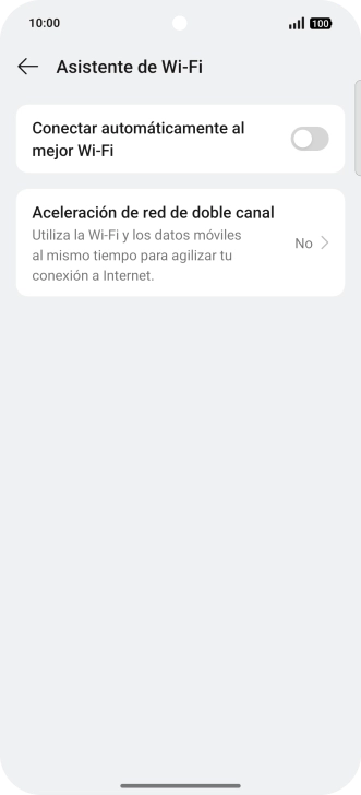 Pulsa el indicador junto a 