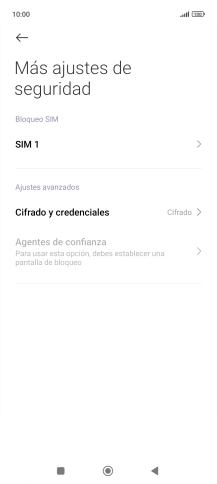 Pulsa el nombre de la tarjeta SIM.