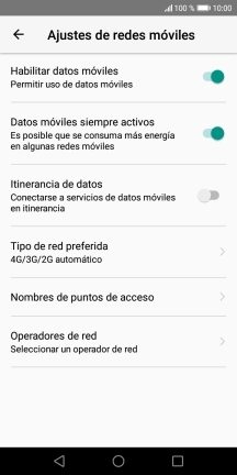 Pulsa el indicador junto a 