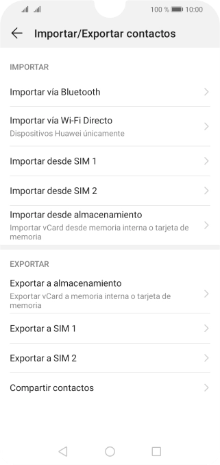 Pulsa Importar desde ‹SIM›.