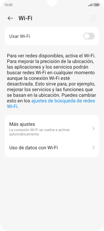 Pulsa el indicador junto a 