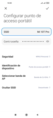 Pulsa Seguridad.