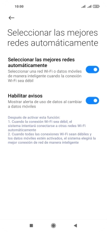 Pulsa el indicador junto a 