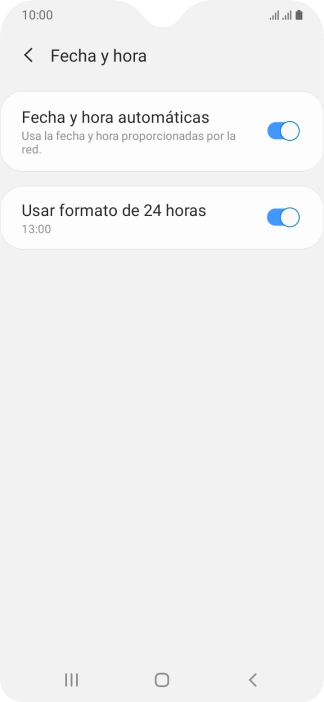 Pulsa la tecla de inicio para terminar y regresar a la pantalla de inicio.
