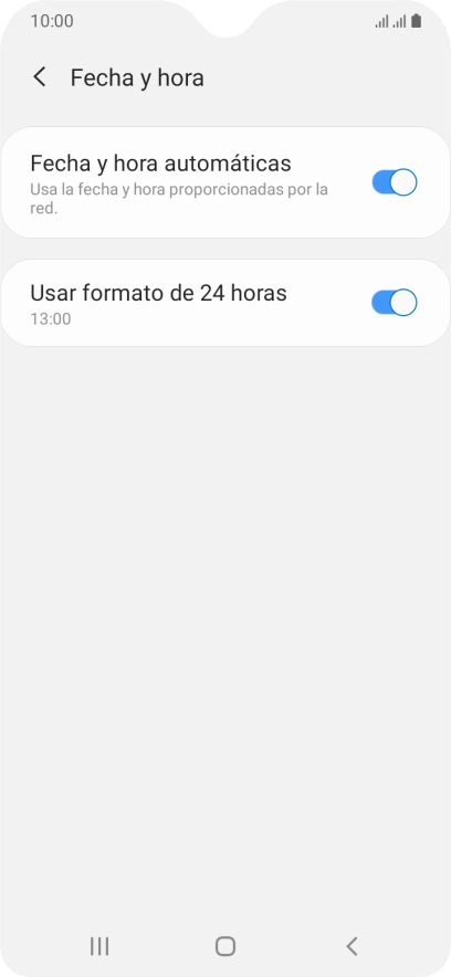 Pulsa la tecla de inicio para terminar y regresar a la pantalla de inicio.