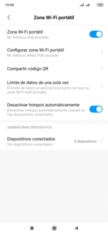 Pulsa la tecla de inicio para terminar y regresar a la pantalla de inicio.